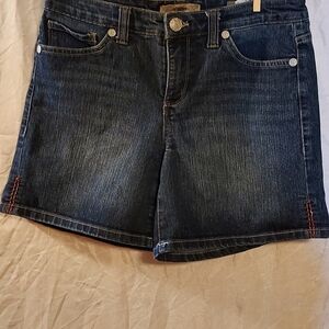 Nine West Dark Blue Jean Shorts